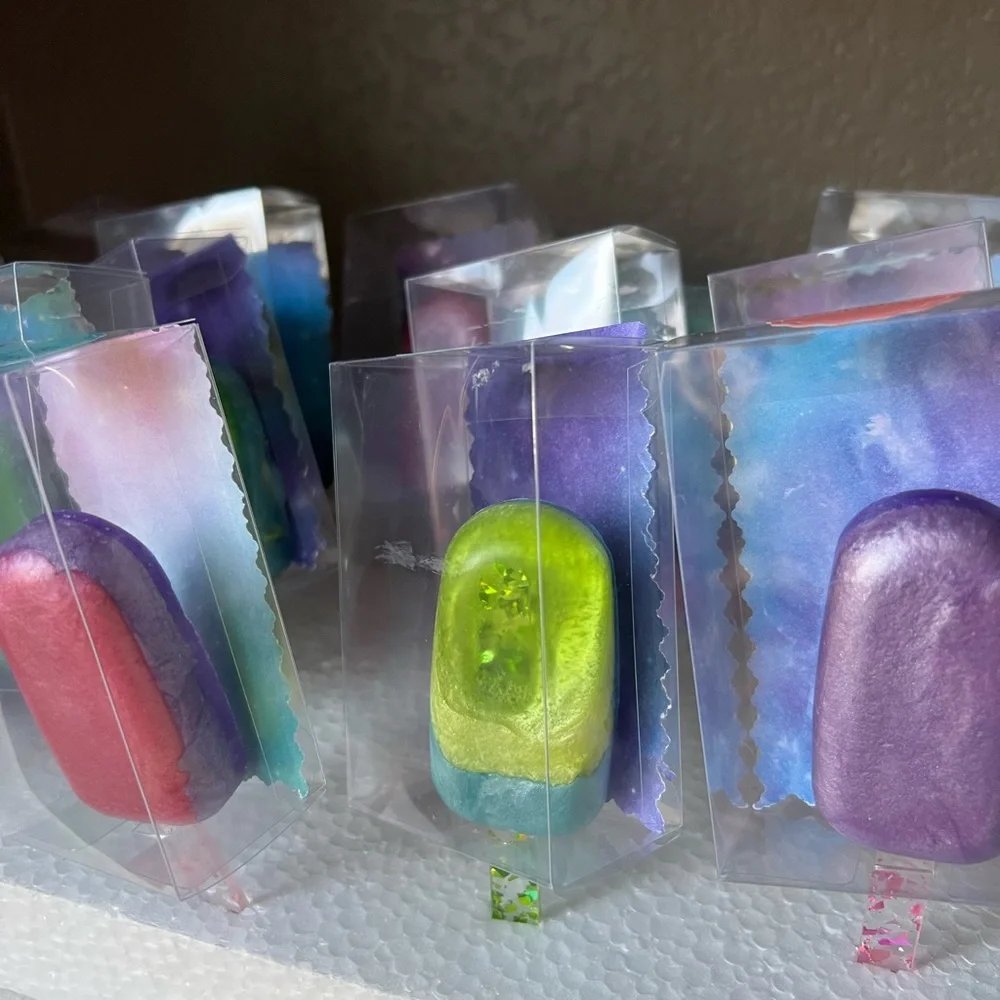Hand Crafted vibrant soap