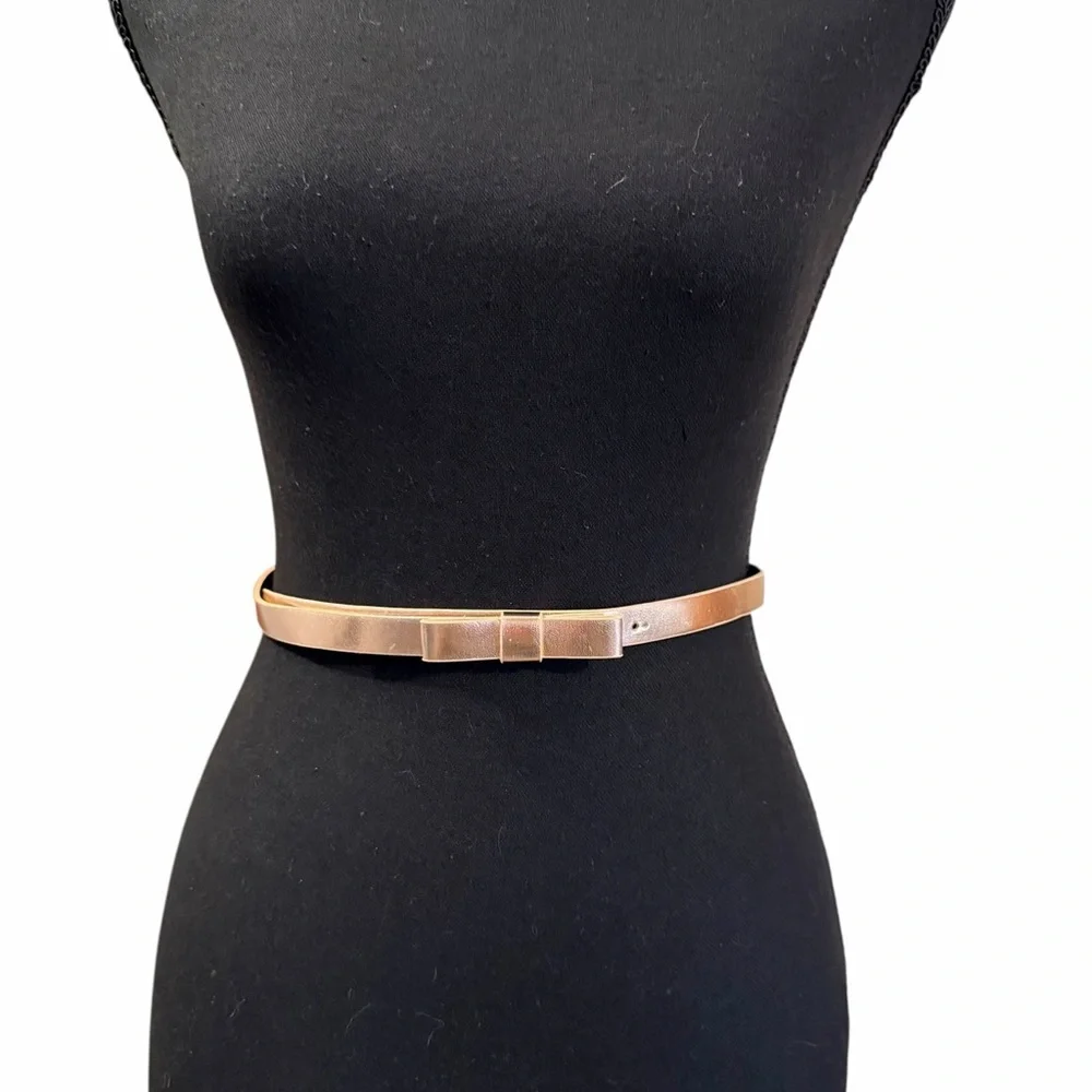 Children’s Rose Gold Bow Belt