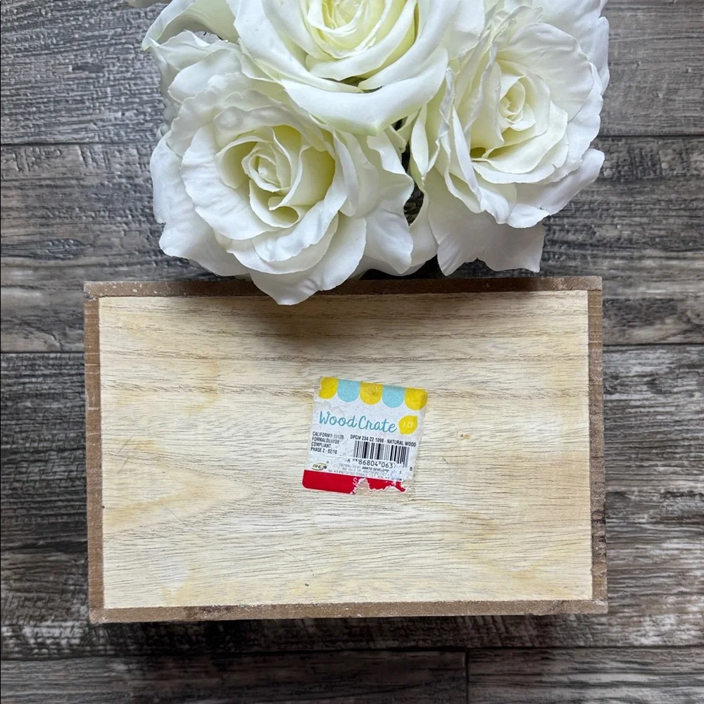 WOOD CREATE wooden basket