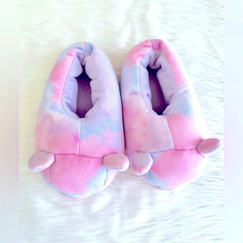 PASTEL CAT SLIPPERS