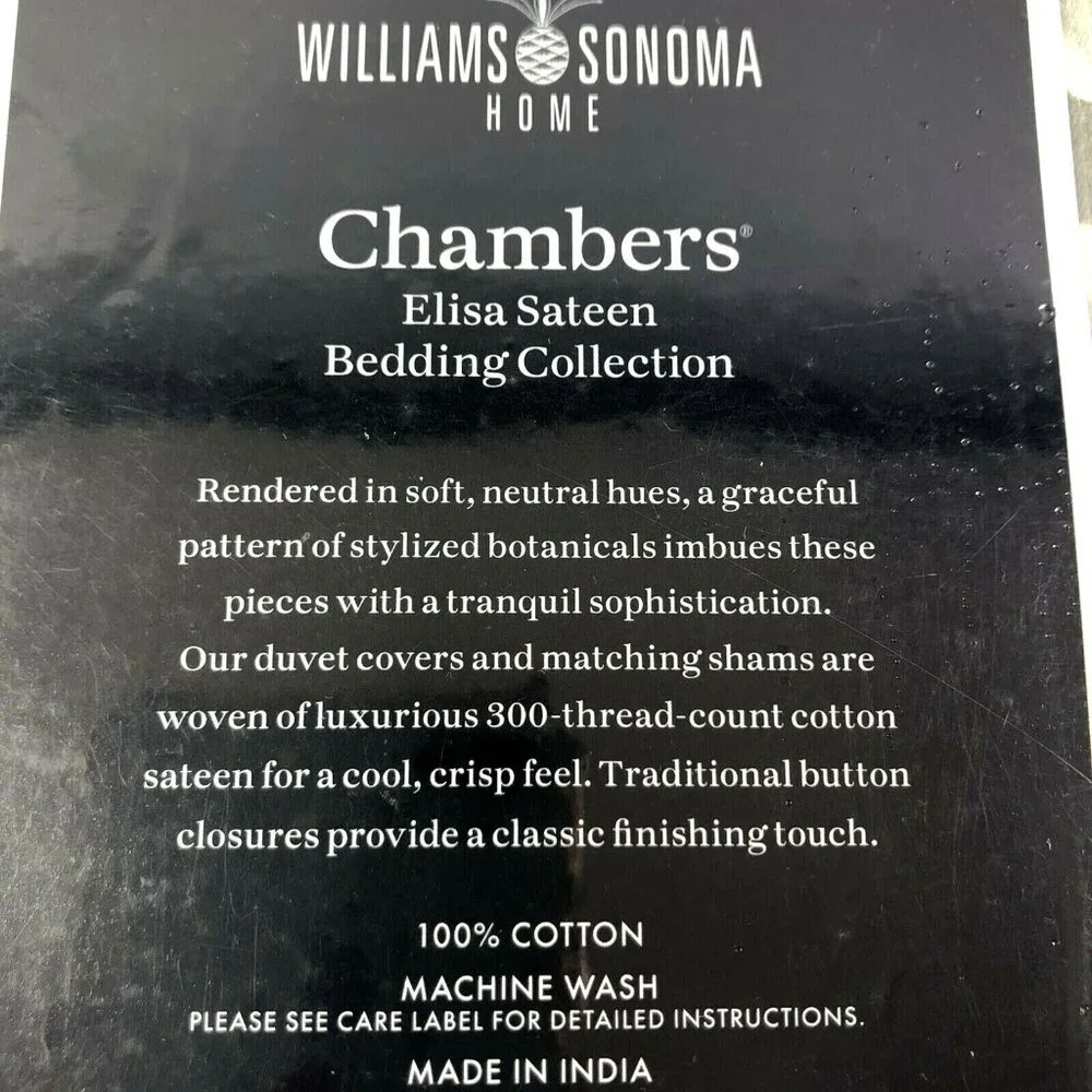 Williams Sonoma this euro