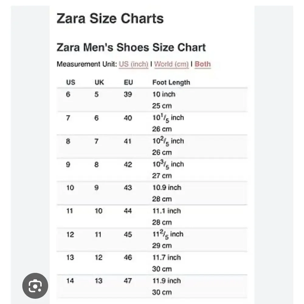 Zara men sneakers
