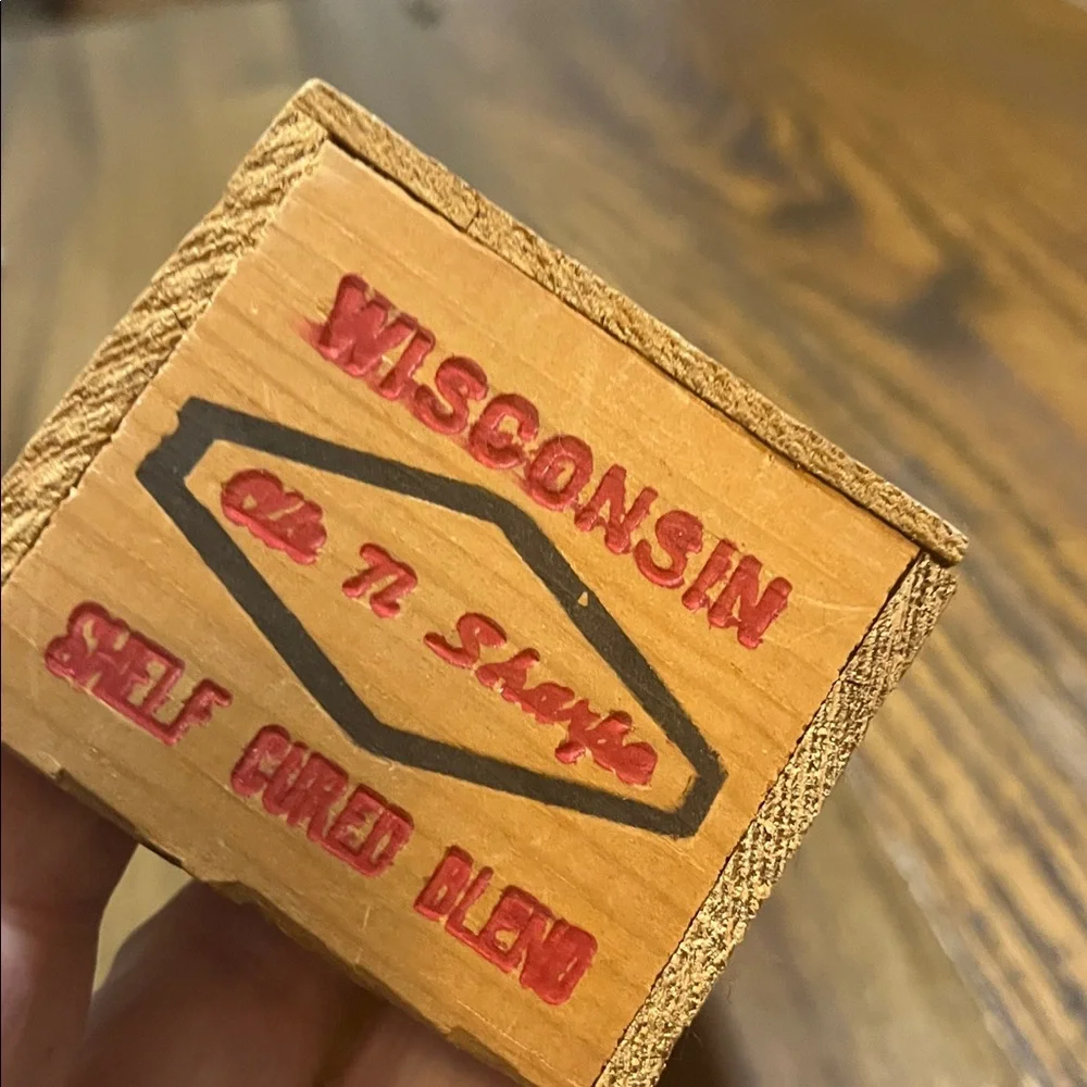 vintage cheese box organize your