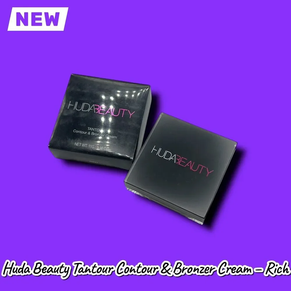 New NIB Huda Beauty Tantour Contour & Bronzer Cream – Rich – 0.38 oz
