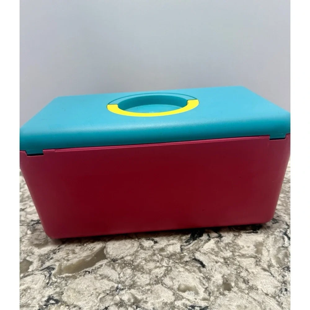 Vtg 1992 PRETTY NEAT 7x12 Organizer 2 Swing Out Trays Makeup