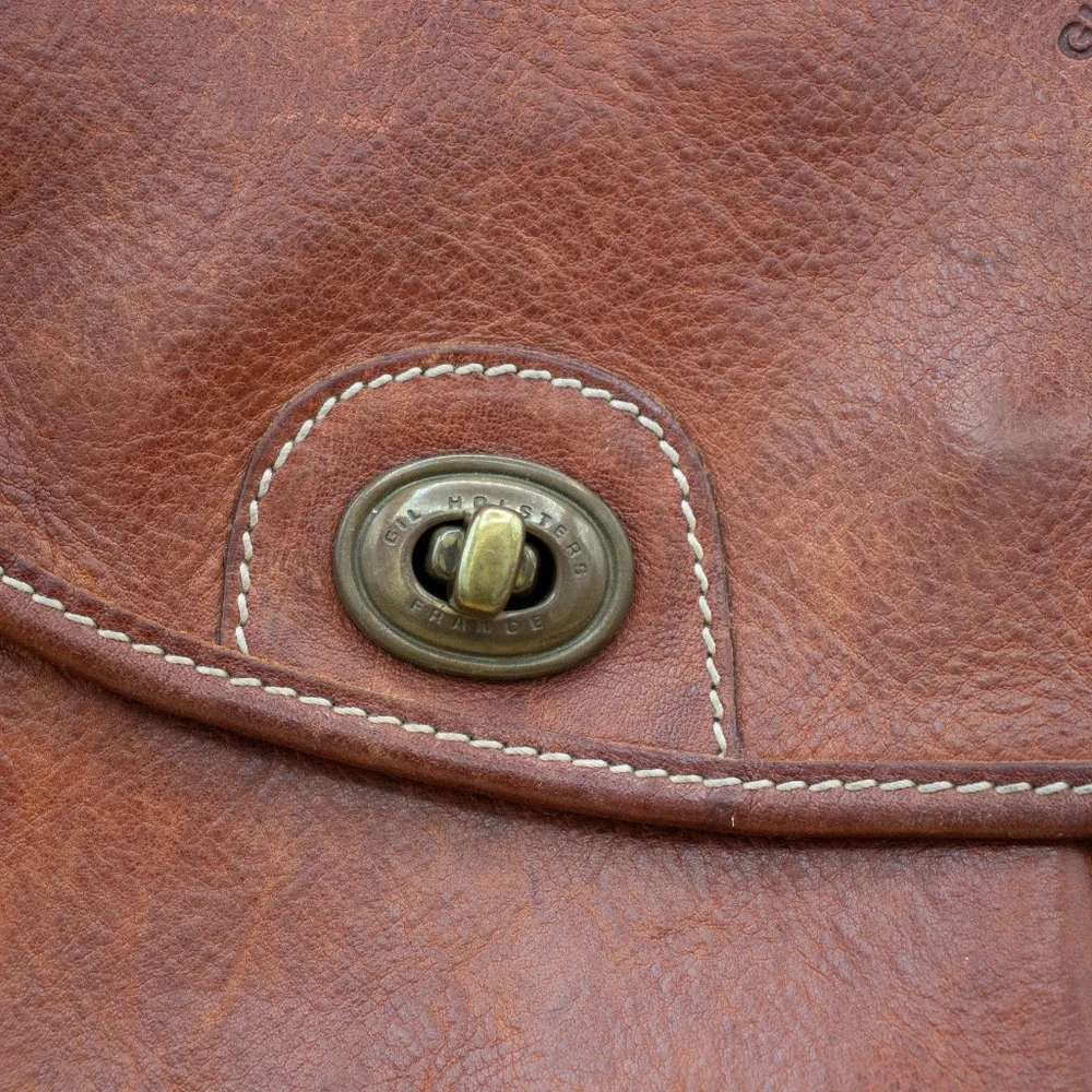 Vintage Gil Holsters Brown Leather 12