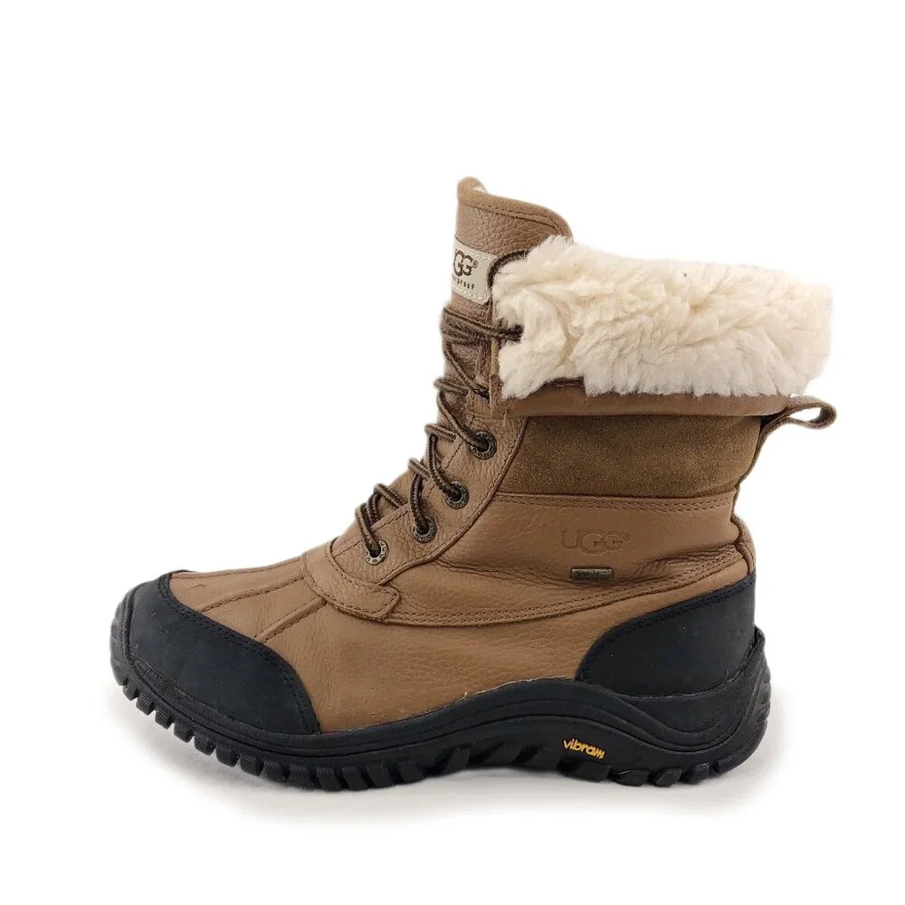 UGG Adirondack II Brown Leather Winter Boots