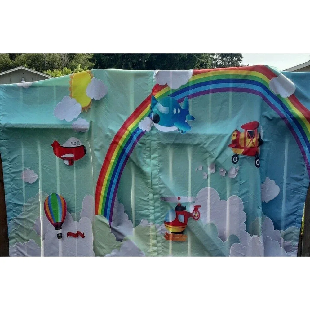 Children's Curtains, Extra Large, 108x84 inch each, 2 Panels