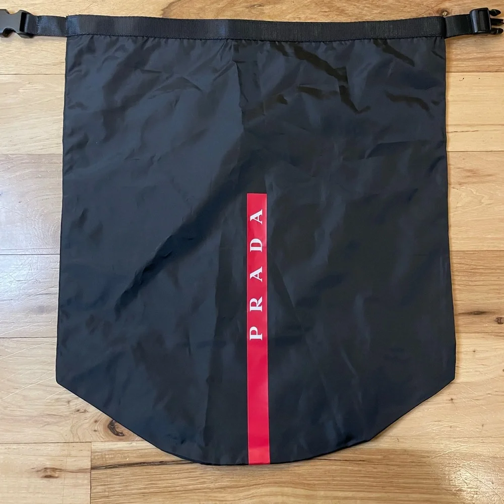 Prada Black Nylon Dust Bag