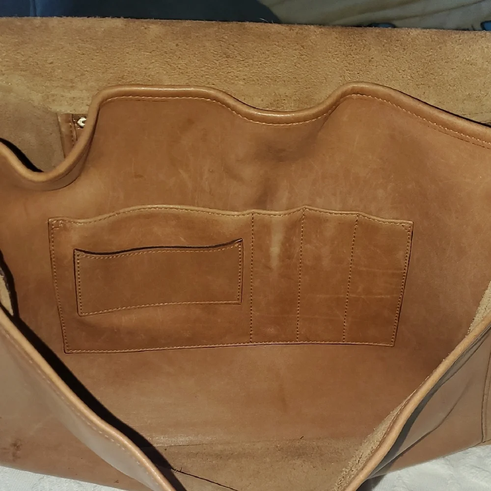 Vintage Coach Leather Briefcase