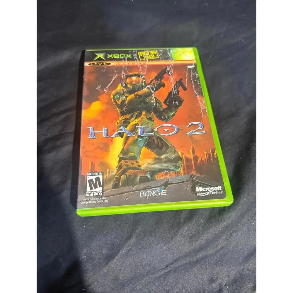 Halo 2 (Microsoft Xbox Original, 2004) Video Game Complete w/ Manual CIB Tested
