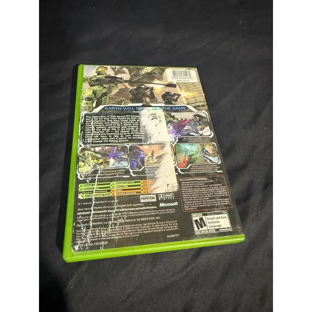 Microsoft halo xbox