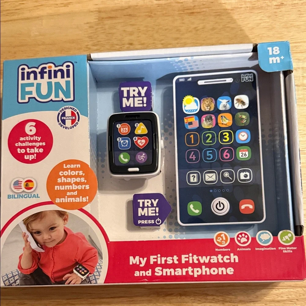 Fitwatch and Smartphone - Black