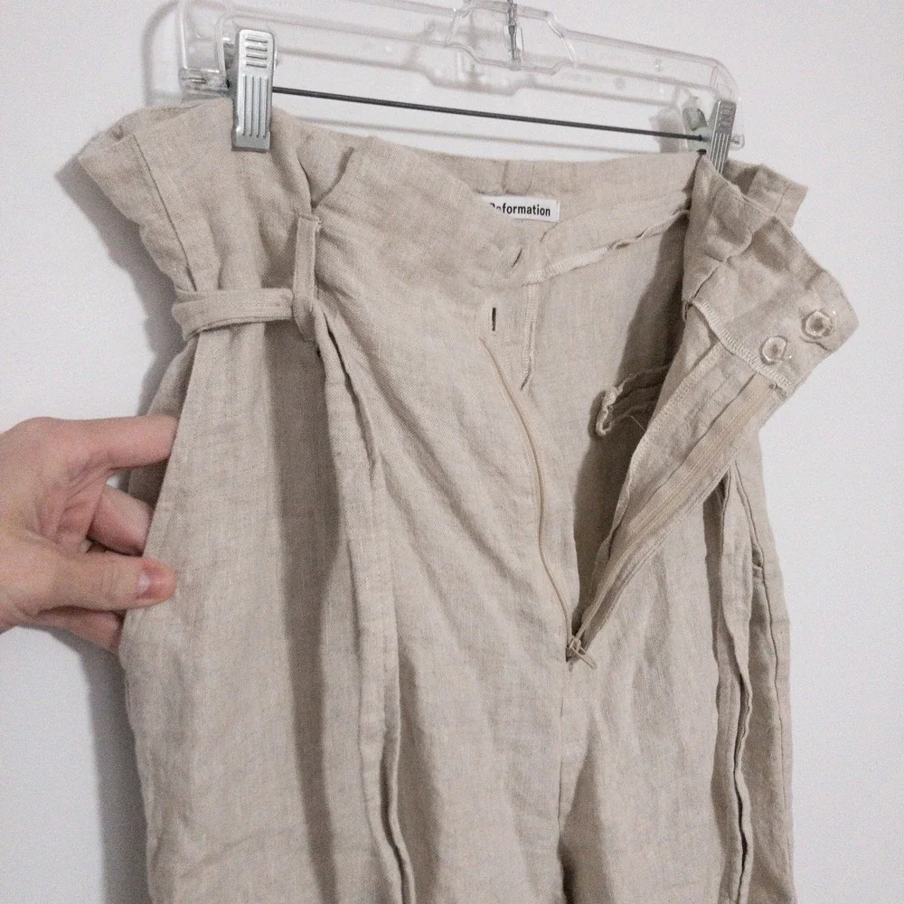 Reformation paperbag pants