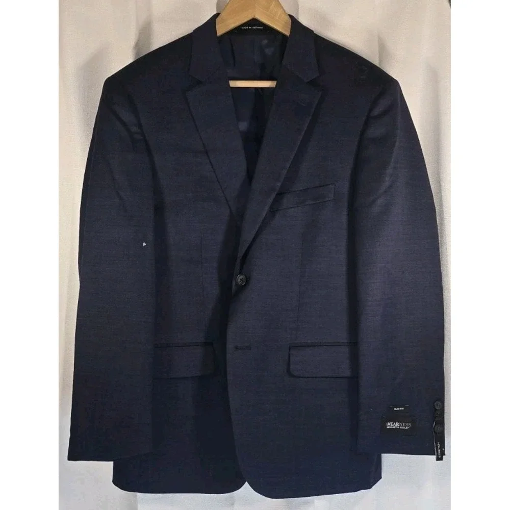 Kenneth‎ Cole NWT MSRP $459 Suit Jacket 40S Wool Sport Coat Blazer **Damage**