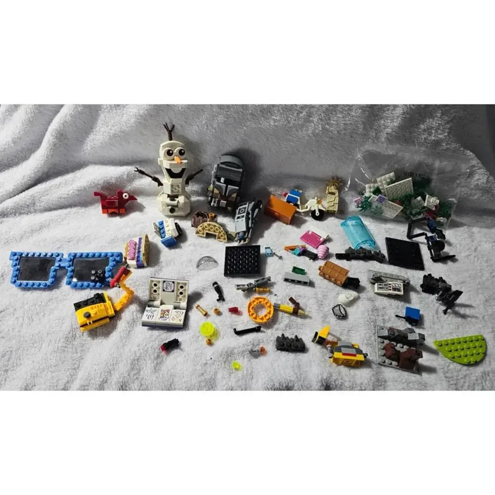 Mixed Lego Pieces Lot Random Loose Pieces To Build With Imagination - See Photos