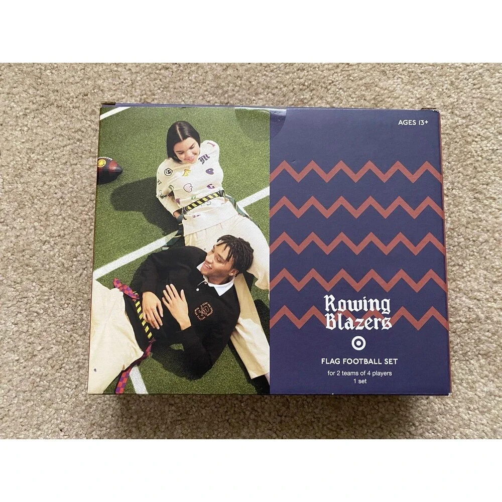 Flag Football Set Rowing Blazers x Target NWT