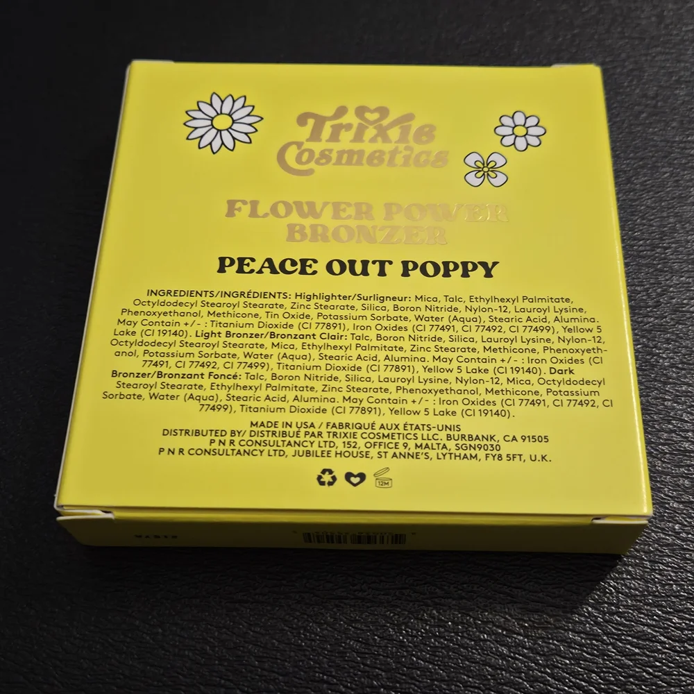 Trixie Cosmetics palette poppy it