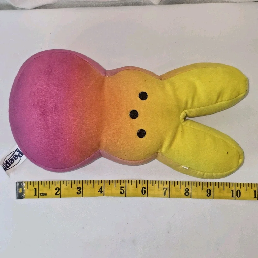 PEEPS‎ PLUSH Colorful Easter Bunny Rabbit 11 Inch Limited Edition