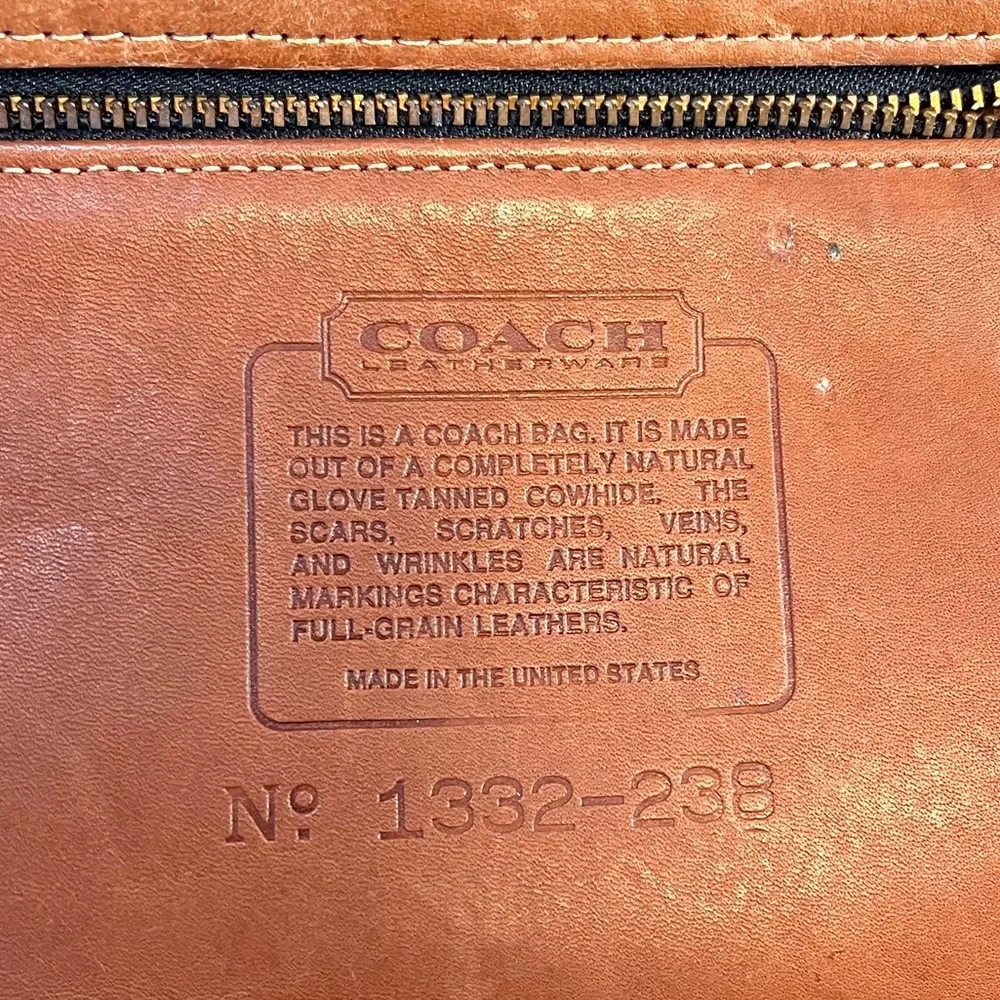 Coach vintage leather