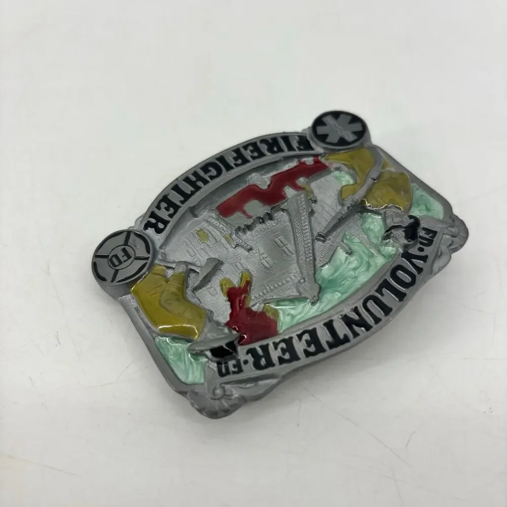 The Great American Buckle Co. volunteer firefighter