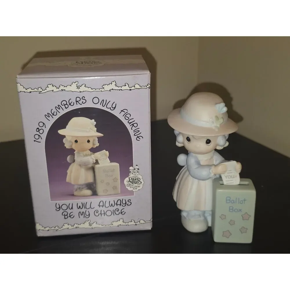 Precious Moments Enesco PM891 “You Will‎ Always Be My Choice” 1989 Members Only
