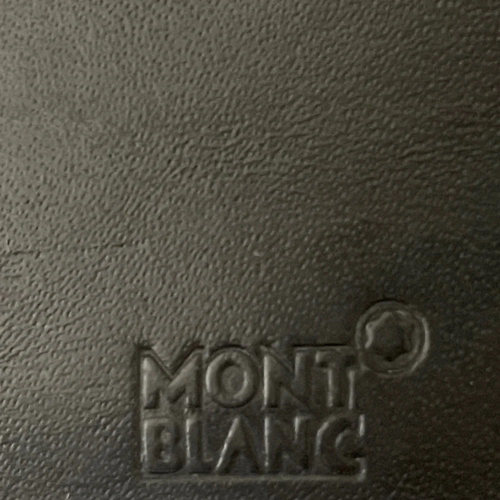 Mont Blanc Black Leather Wallet