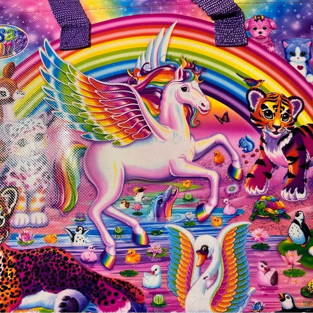 Lisa Frank bright pegasus