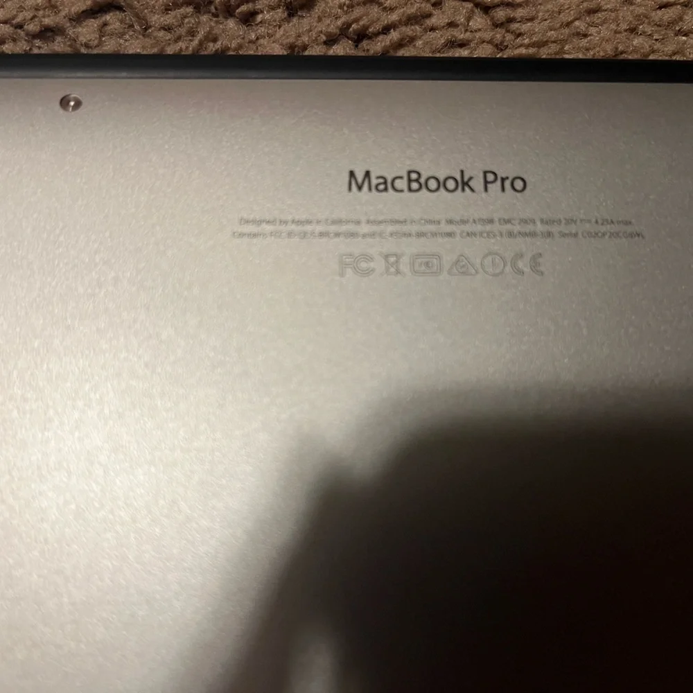 Apple macbook pro