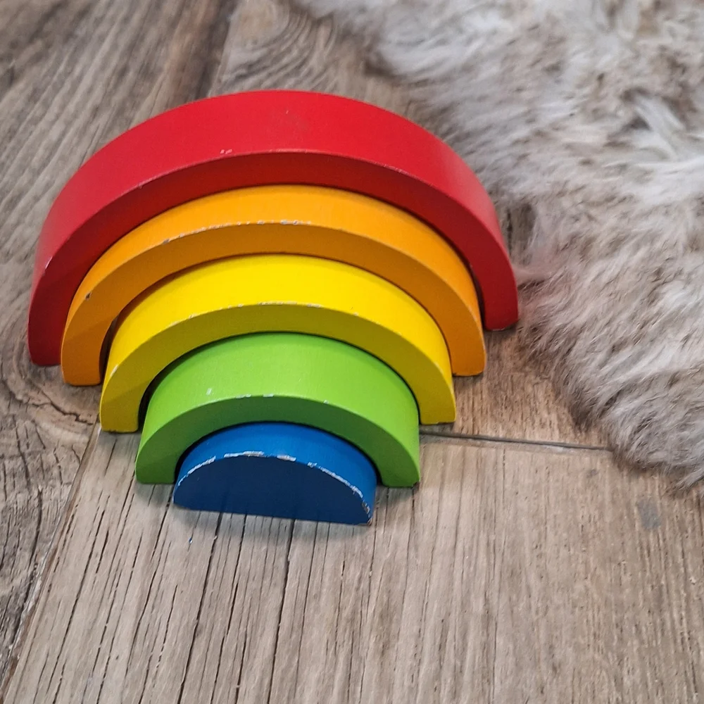 legler wooden rainbow