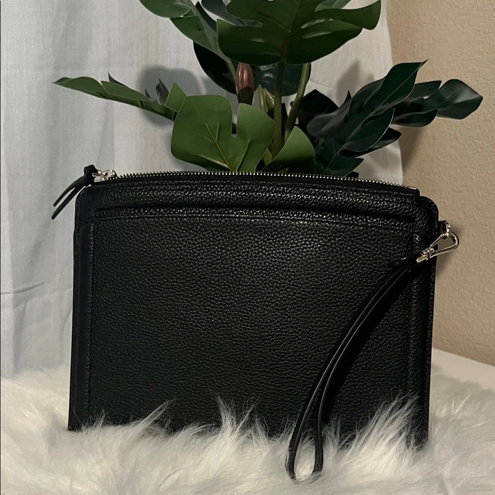 kate spade Black Wristlet Clutch