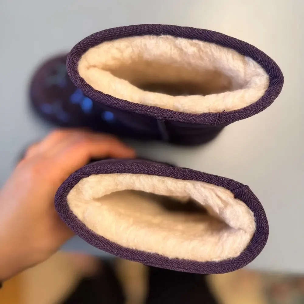 UGG iridescent purple