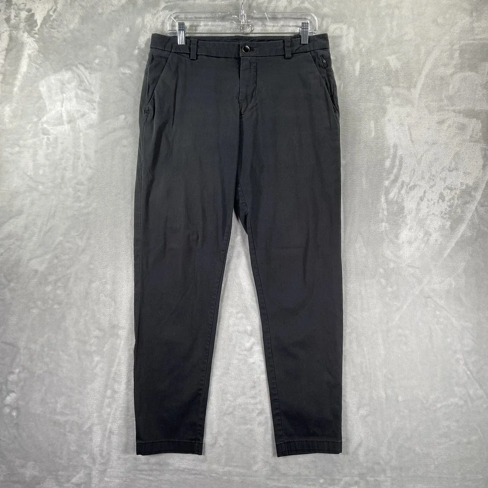 Lululemon Pants men's 32x28 Commission Slim Fit Chino Performance Stretch Black