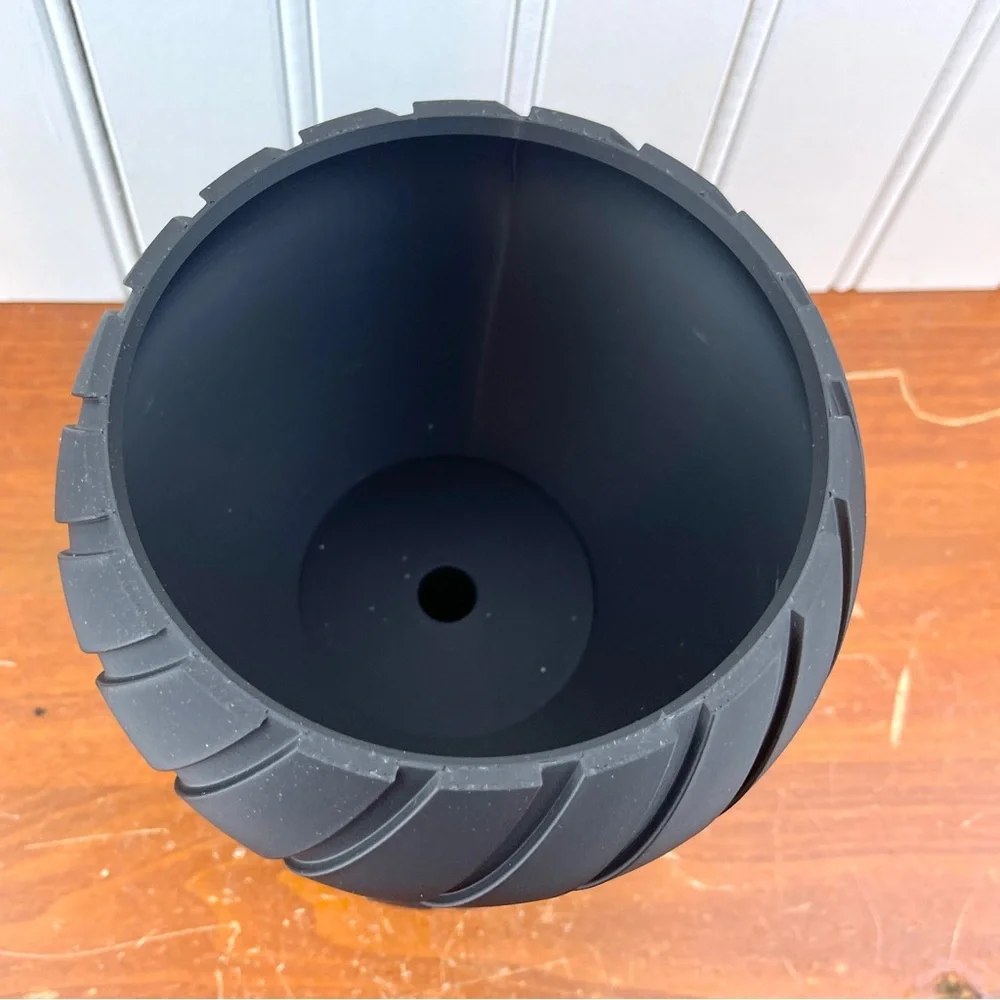 Maki Planter Pot, Indoor Flower Pot w/ Drainage Hole and Drip Tray