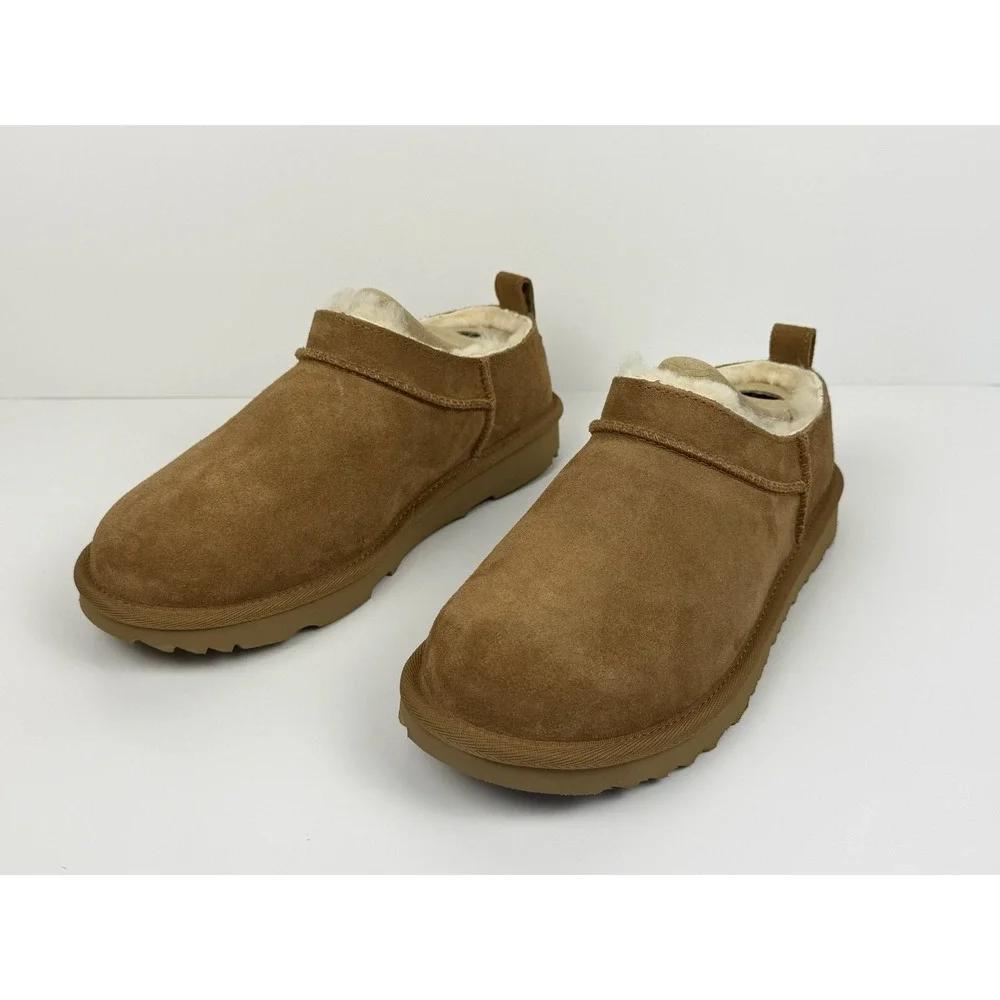 UGG Kids Classic Micro Boots Size 2 Kids Chestnut K/1174410K
