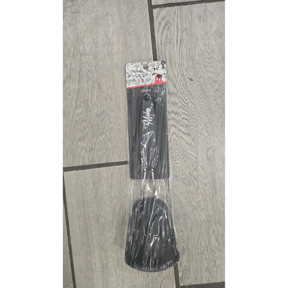 Disney Mickey Mouse Silicone Turner Utensil Kitchen Gadget 11 Inches‎ New