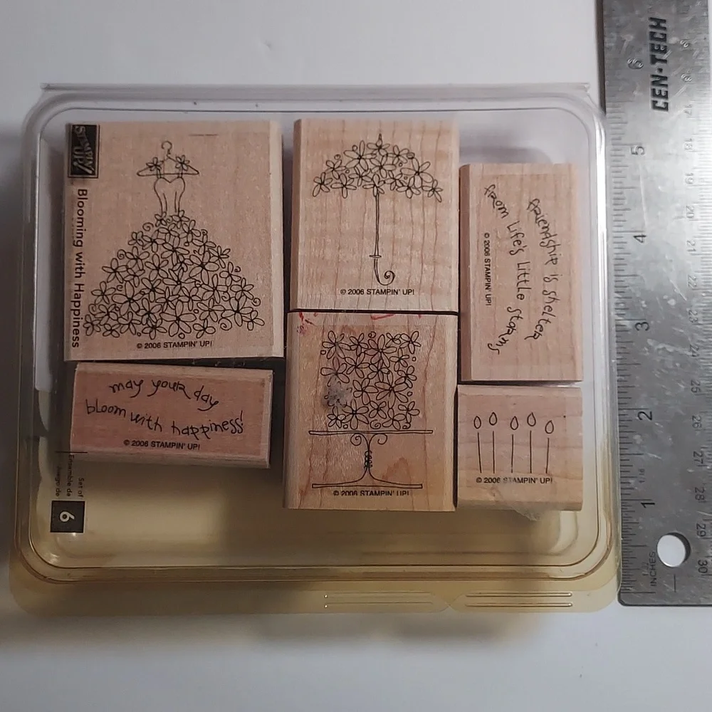 Stampin Up! set gently