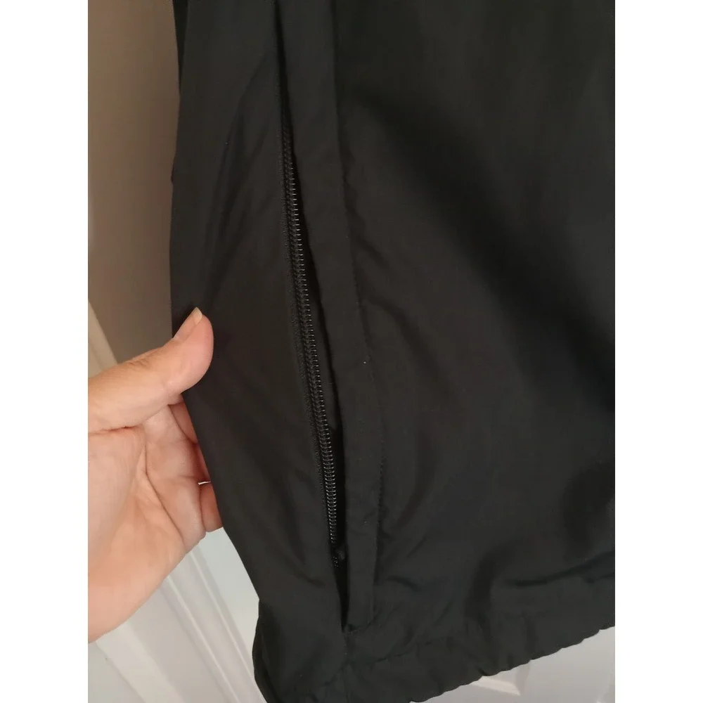 Duluth Trading‎ Co Black Men Windbreaker Jacket Size 3XL Zippers Light