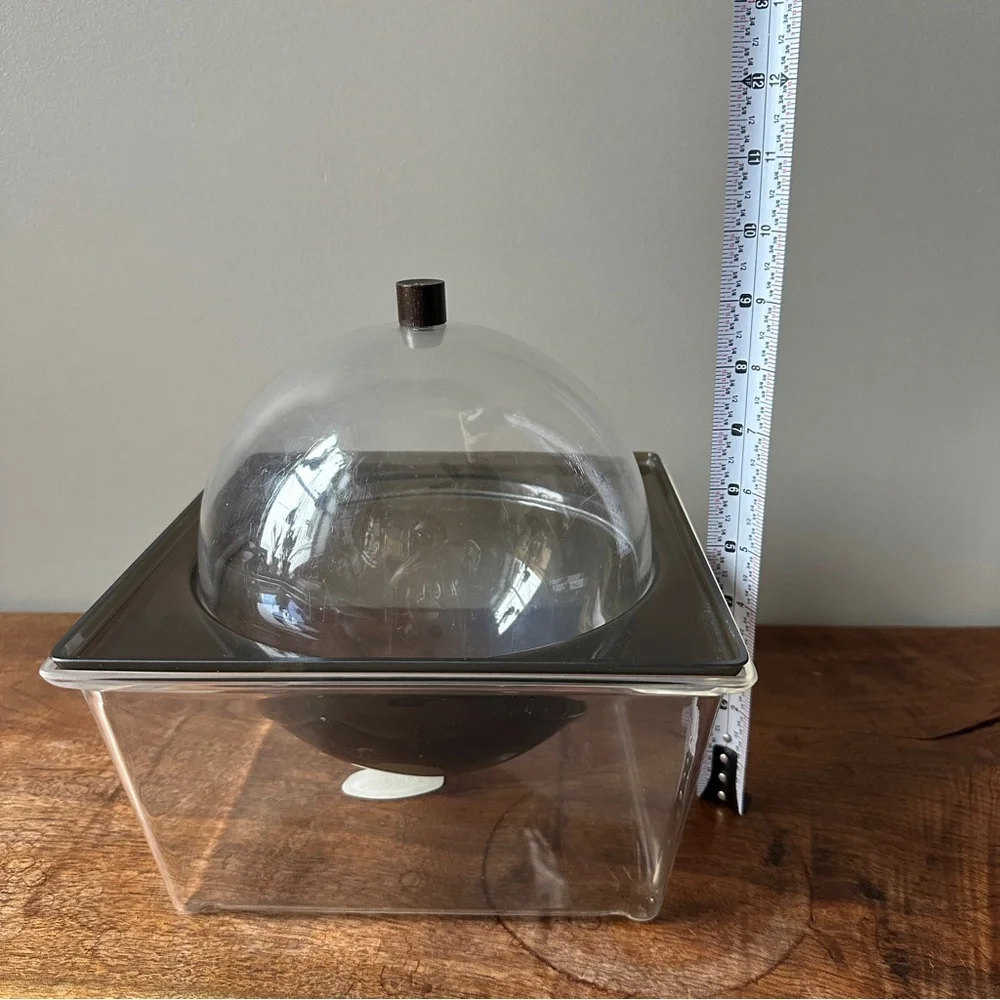 Vintage lucite modernist