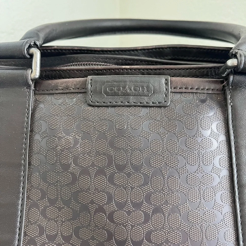 Coach signature print