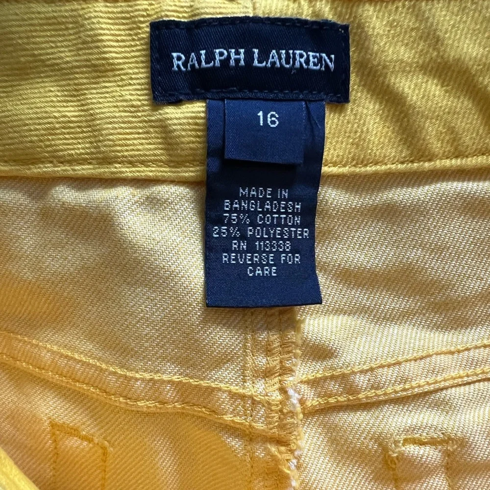 Ralph Lauren vibrant yellow