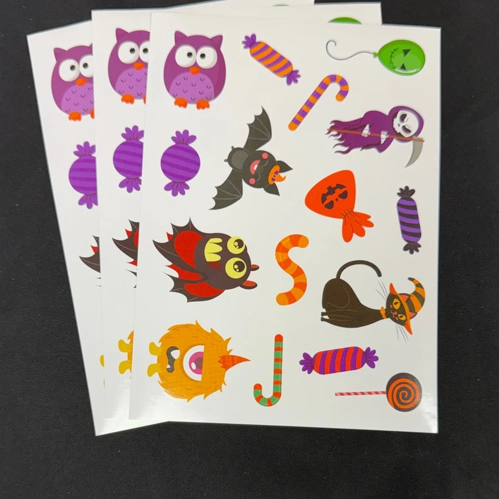 Halloween Stickers add festive