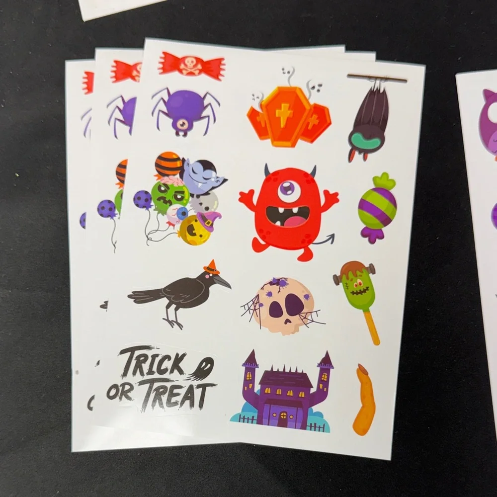 Halloween Stickers add festive