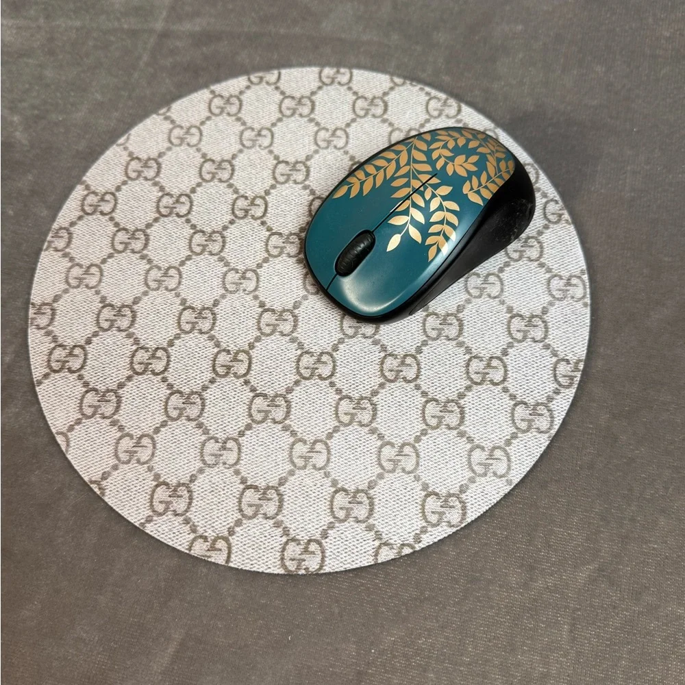 Elegant tan brown Mouse Pad for Home Office / work New