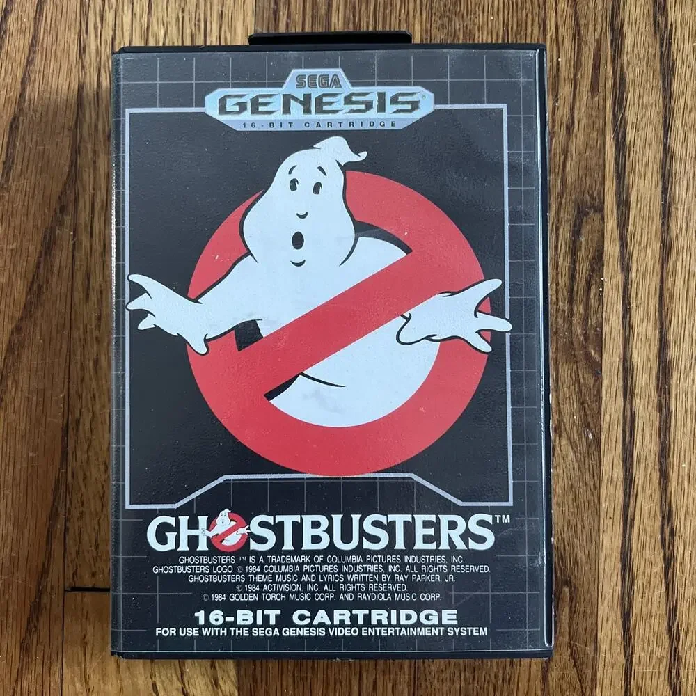 GHOSTBUSTERS - Sega Genesis - Authentic No Manual