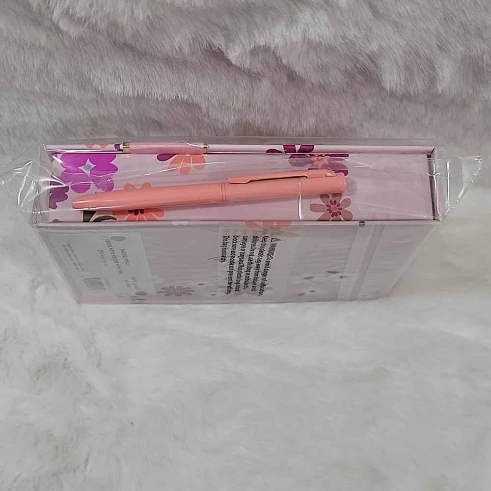 kate spade Pacific Petals Loose Note Holder with Pen