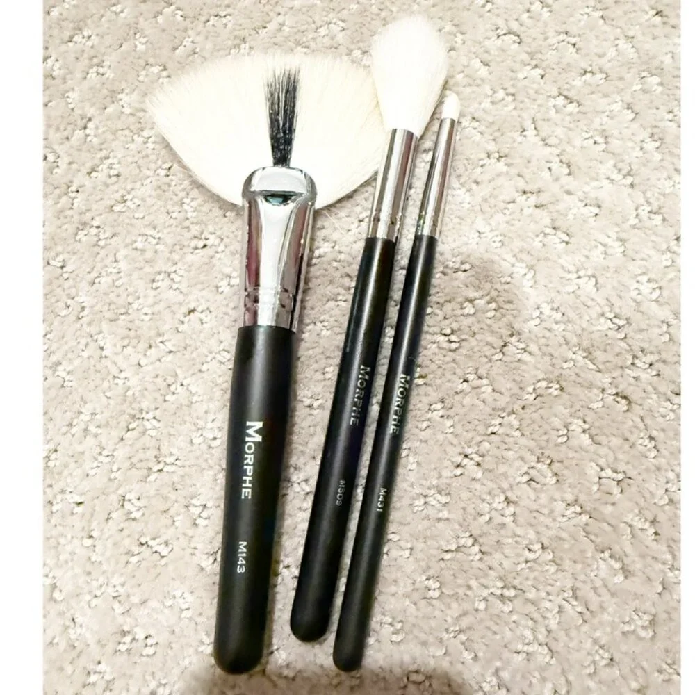 Morphe Makeup Brushes Bundle Lot of 3 - M509 M431 M143 NEW