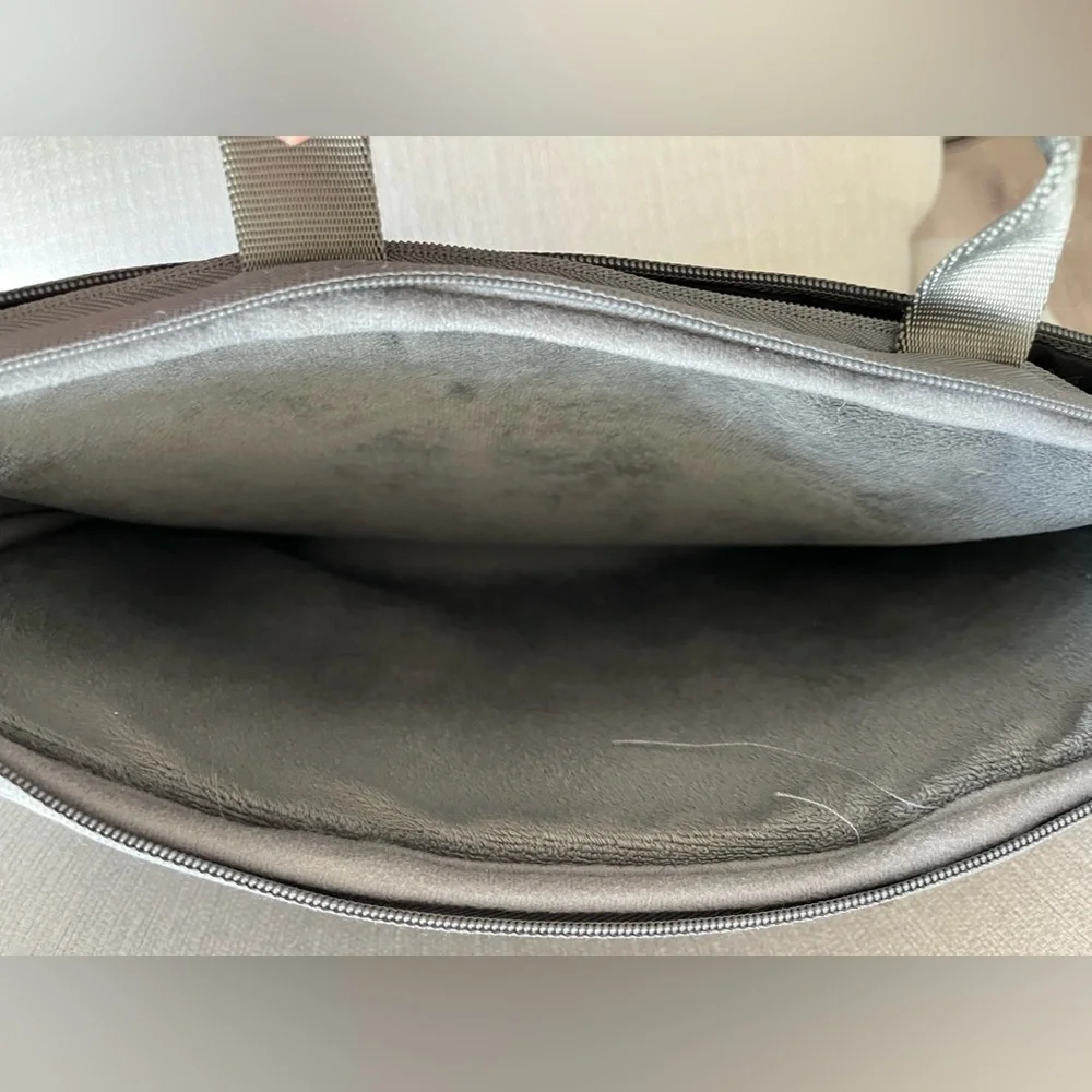 Marc Jacobs Grey Neoprene Laptop Messenger Case