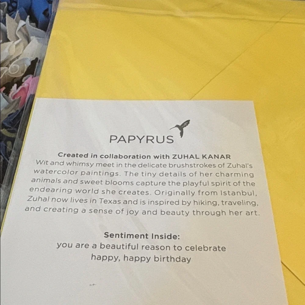 Papyrus nib sealed