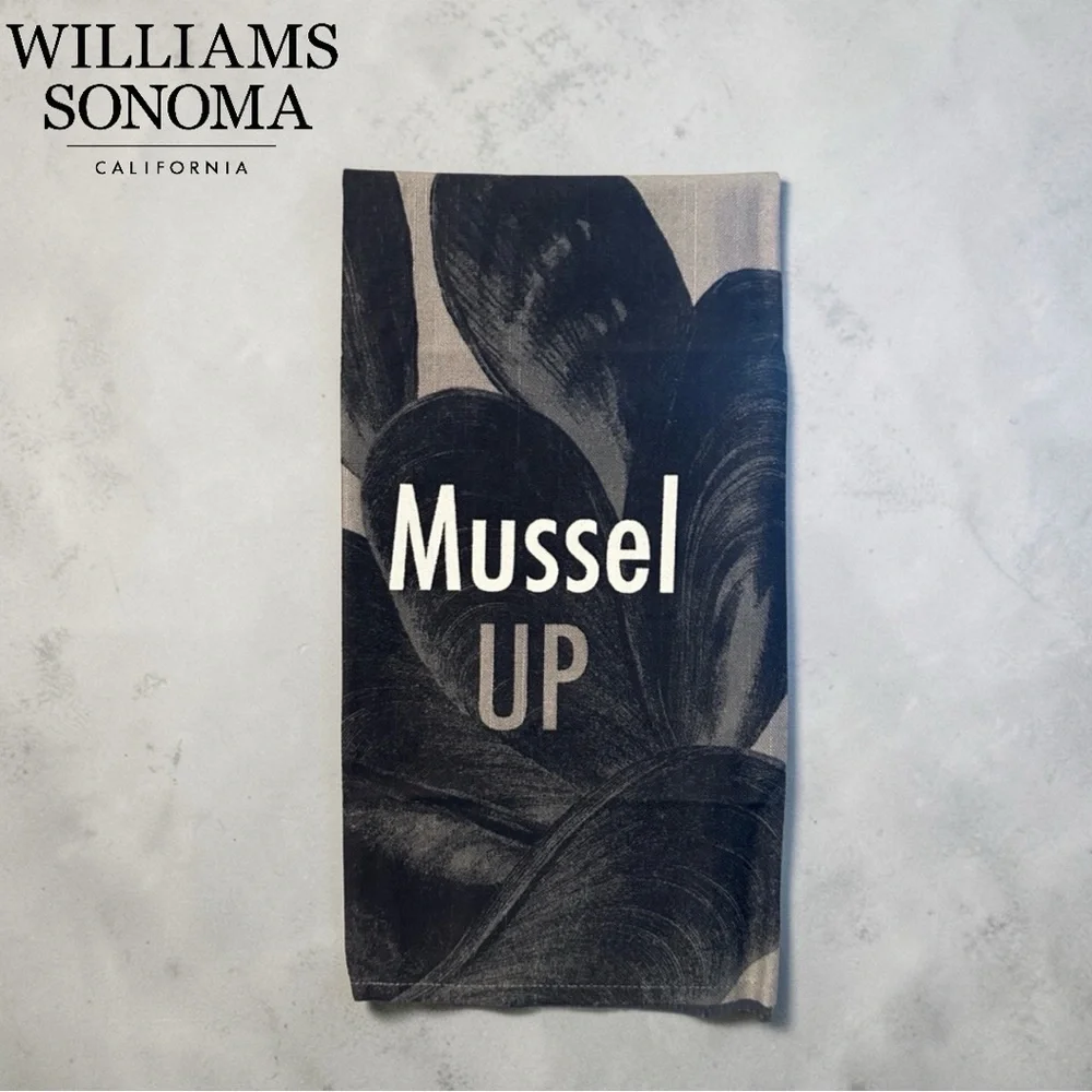 Williams Sonoma ‘Muscle Up’ Tea Towel